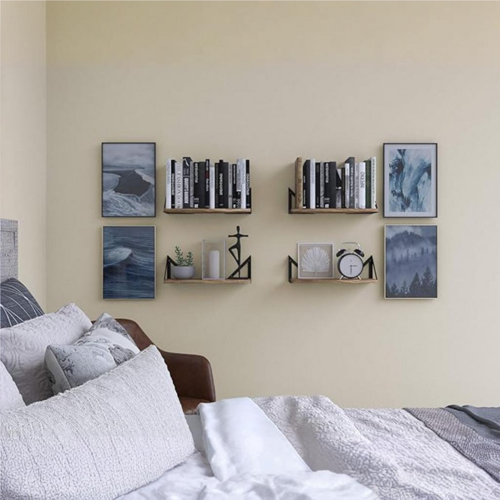 Triangle Wall Shelves set of 2