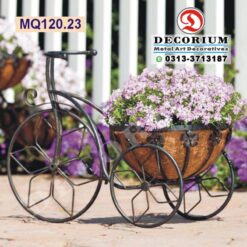 Elegant cycle garden decoration by Decorium Metal art decoration in Pakistan