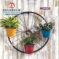 Wall Hanging planters by Decorium Metal art decoration in Pakistan