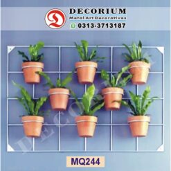 Wall Hanging planters by Decorium Metal art decoration in Pakistan